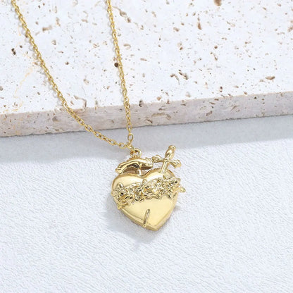 Colar Devocional Católico – Símbolos da Fé com Design Elegante