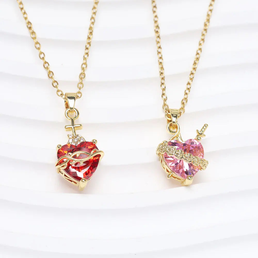 Colar Devocional Católico – Símbolos da Fé com Design Elegante