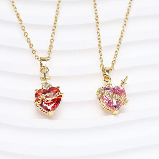 Colar Devocional Católico – Símbolos da Fé com Design Elegante